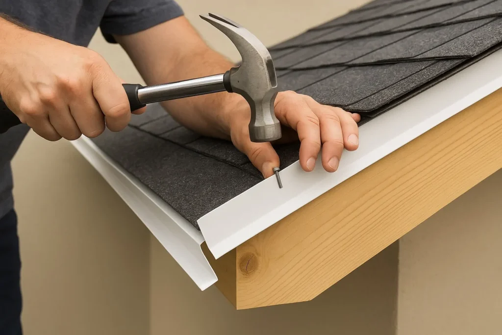 4 installation drip edge step by step guide to the roof replacement process in memphis river city pros